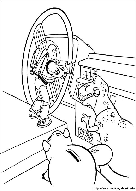 Toy Story coloring picture